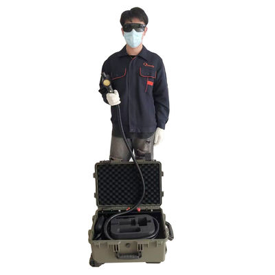 Pulizzatore laser in fibra di valigia