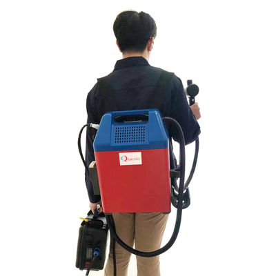 100W batteria al litio macchina di pulizia laser a fibra Rust Remal per metallo legno di pietra
