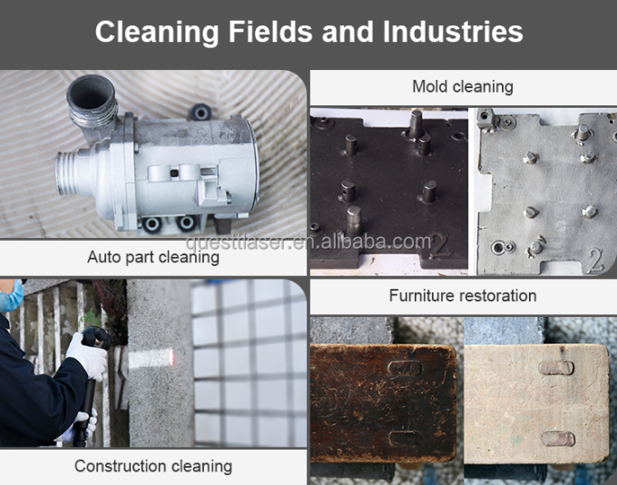 Pulse 200w 300w macchina per pulire le valigie con laser a fibra macchina per rimuovere la ruggine 9