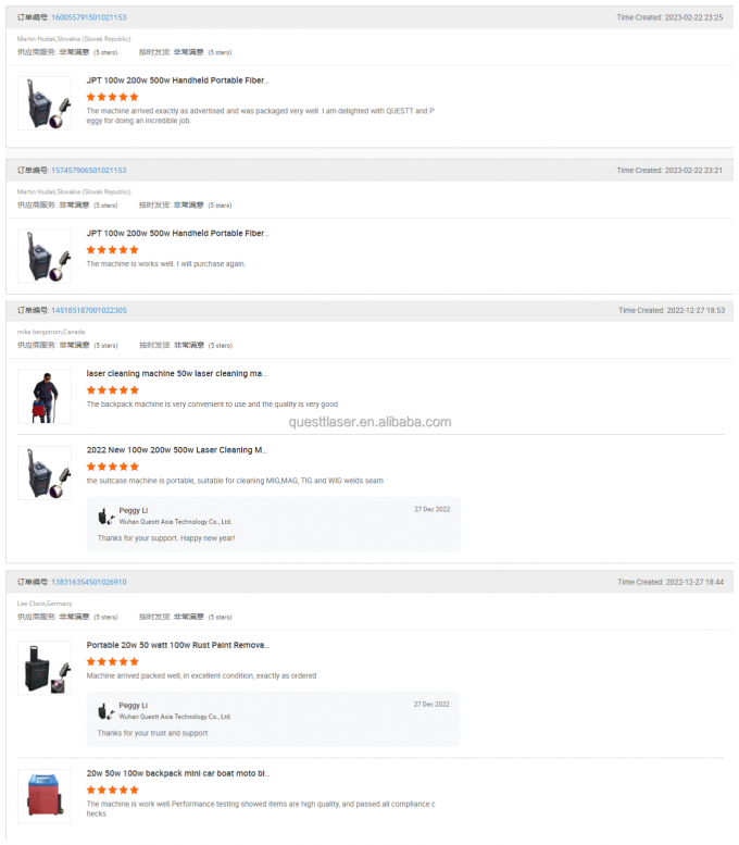 Pulse 200w 300w macchina per pulire le valigie con laser a fibra macchina per rimuovere la ruggine 11