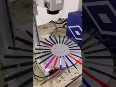 macchina della marcatura del laser della fibra della tavola rotante 20w